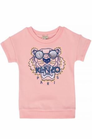 Tracksuit dress with a tiger head, zdjęcie 1 Tracksuit dress with a tiger head od Kenzo Kids